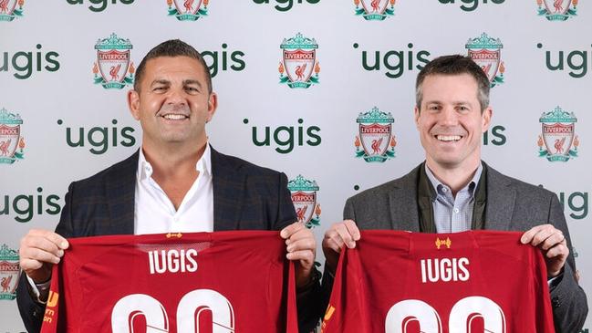 Forum Finance director Bill Papas, also known as Basille Papadimitriou and Liverpool FC managing director and chief commercial officer Billy Hogan.