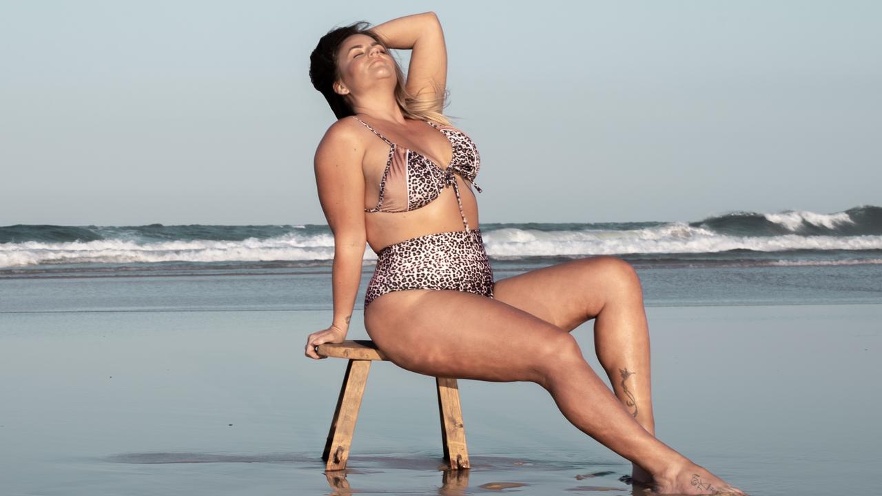 Plus size swimwear gold hot sale coast