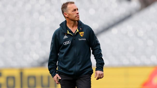 Hawthorn coach Alastair Clarkson. Picture: Michael Klein