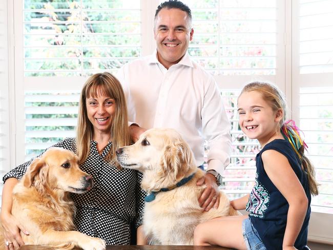 - FEDBUDGET2018 - 23/4/18 Matthew Scafidi with his wife Tanya and their daughter Cara (8) and dogs Bosley and Gemma are a high-income family in Melbourne's east. Matt is a real estate agent earning over $300,000 a year. Aaron Francis/The Australian