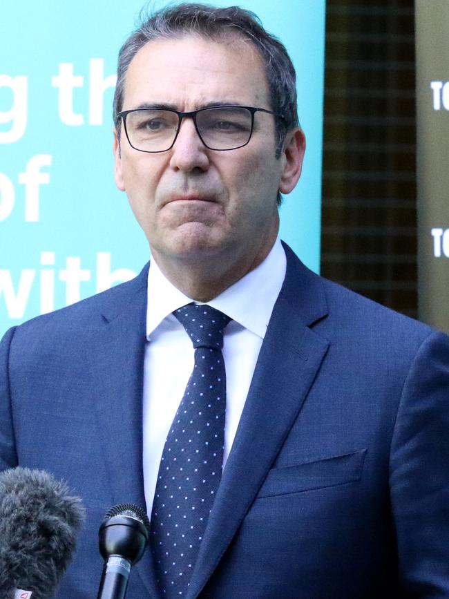 SA Premier Steven Marshall. Picture: AAP