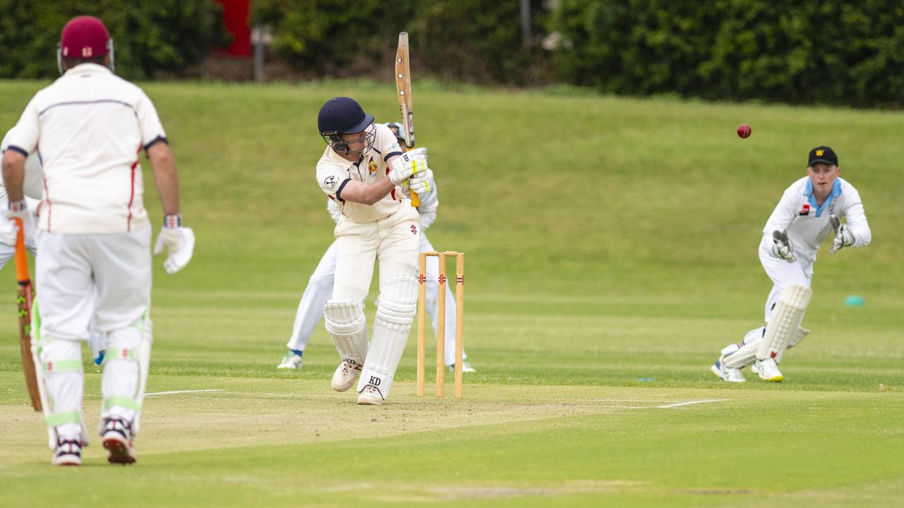 Jacob Fry bats for Metropolitan-Easts. Picture: Kevin Farmer