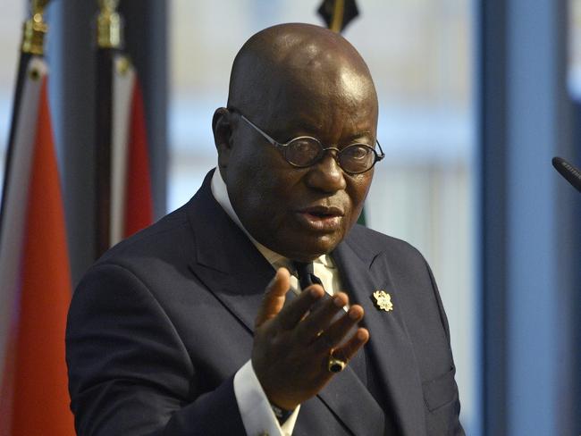 Ghana's President Nana Akufo-Addo.