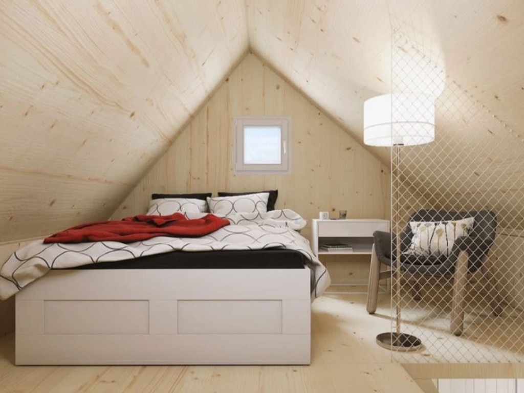 They each contain a kitchen, living room, bathroom and bedroom. Picture: Brette Haus