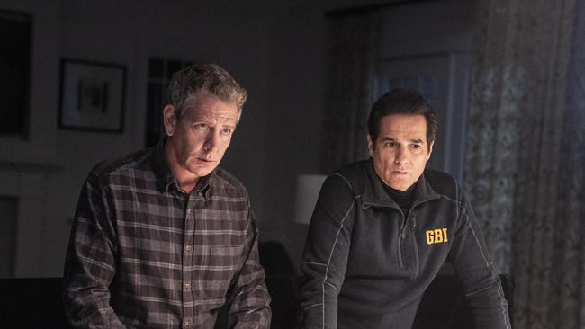 Ben Mendelsohn and Franco Castan in a scene from the The Outsider.