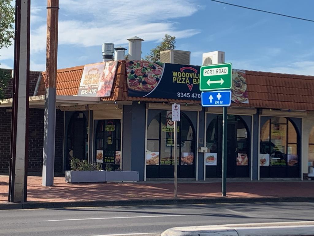 SA Health's most recent update identified the Woodville Pizza Bar as a high-risk location. Picture: Emma Brasier