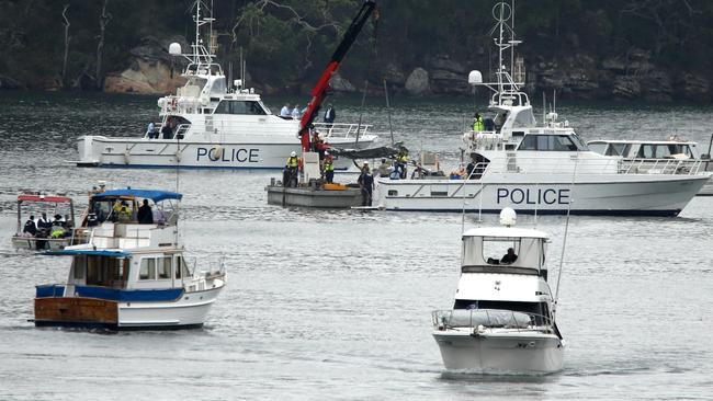 The recovery of the seaplane was a “Very complex operation”. Picture: John Grainger