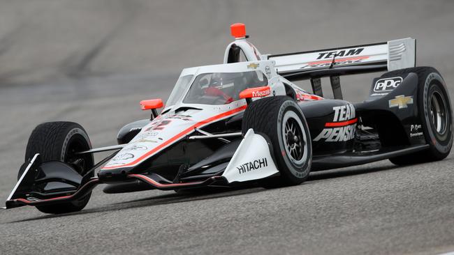 Scott McLaughlin at IndyCar testing in the US. Picture: AFP