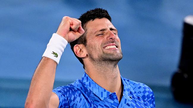 Novak Djokovic soaks up reaching another Australian Open final.