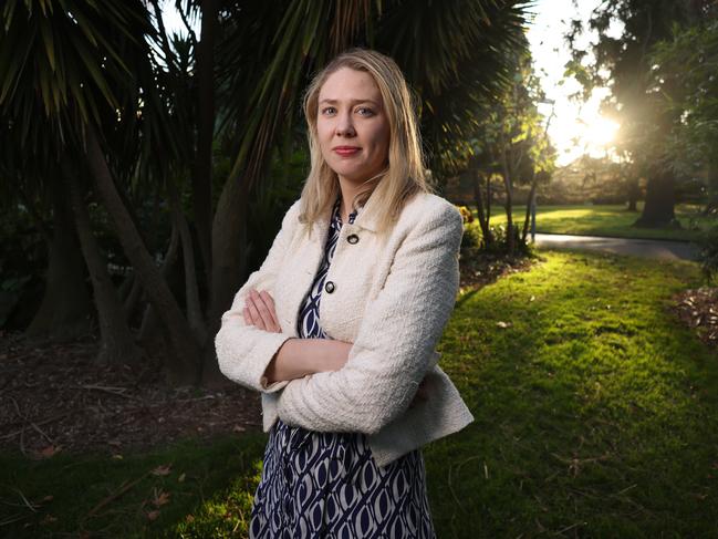 Amelia Hamer has an excellent political bloodline. Picture: Alex Coppel