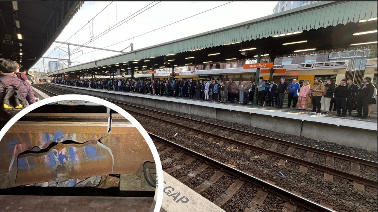 Hours of delays: The damaged track causing commuter chaos