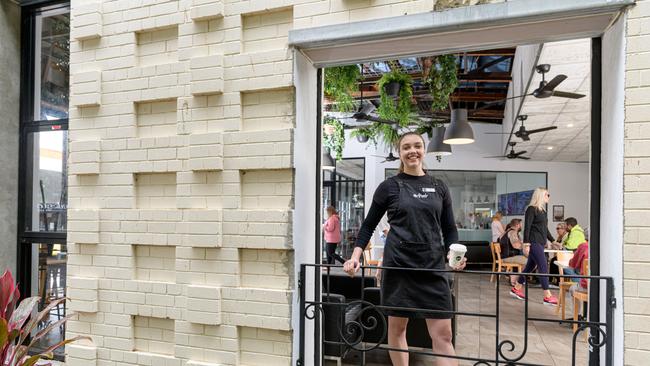 Alowishus manager Amy Baldwin has seen a turnaround in business since COVID restrictions started to ease. Picture: Paul Beutel.