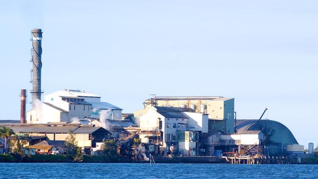 Harwood Sugar Mill, west of Yamba on the Clarence River.