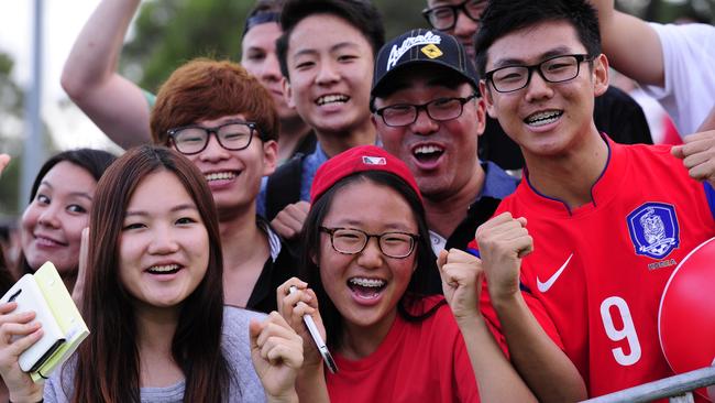 Korea Republic are likely to be one of the better supported teams in the competition.