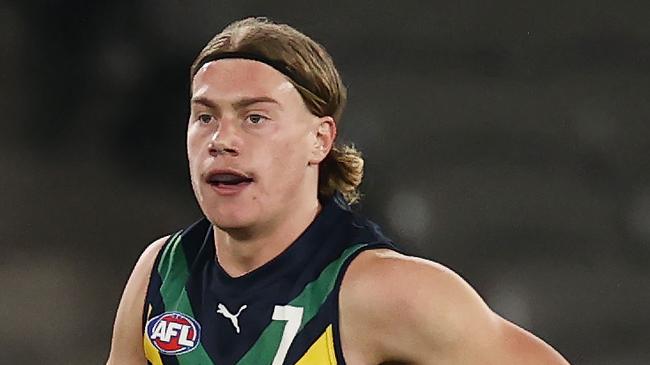 MELBOURNE. 13/05/2023.  AFL. Australian under 18s vs Carlton VFL at Marvel Stadium.  Harley Reid   .  Pic: Michael Klein