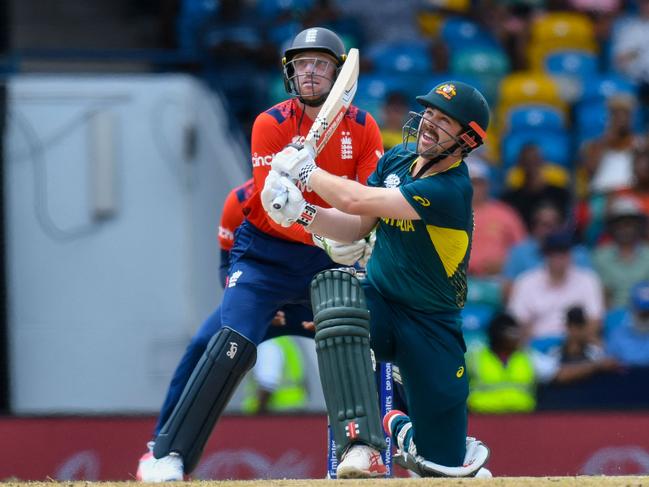 Travis Head’s form against spin has turned a corner in recent years. Picture: Randy Brooks / AFP