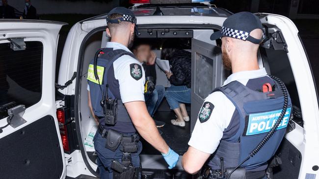 Nine people have been arrested and charged. Picture: AFP