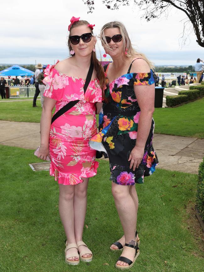 Neish Costigan and Kim Costigan attend the Ballarat Cup. Picture: Brendan Beckett