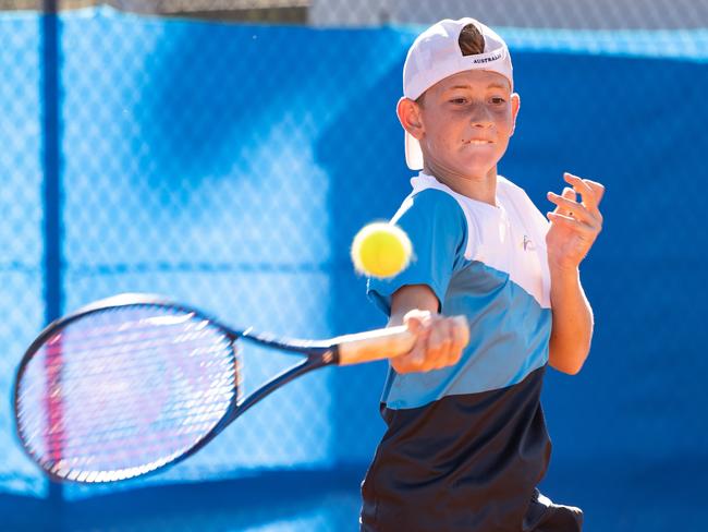 Nikolas Baker is the best junior in the country for his age group. Tennis Australia/ ANASTASIA KACHALKOVA