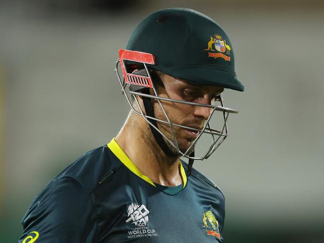 Mitchell Marsh fell for eight off nine. Picture: Robert Cianflone/Getty Images