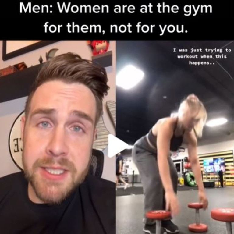 Other men have branded the behaviour ‘frightening and infuriating’. Picture: TikTok