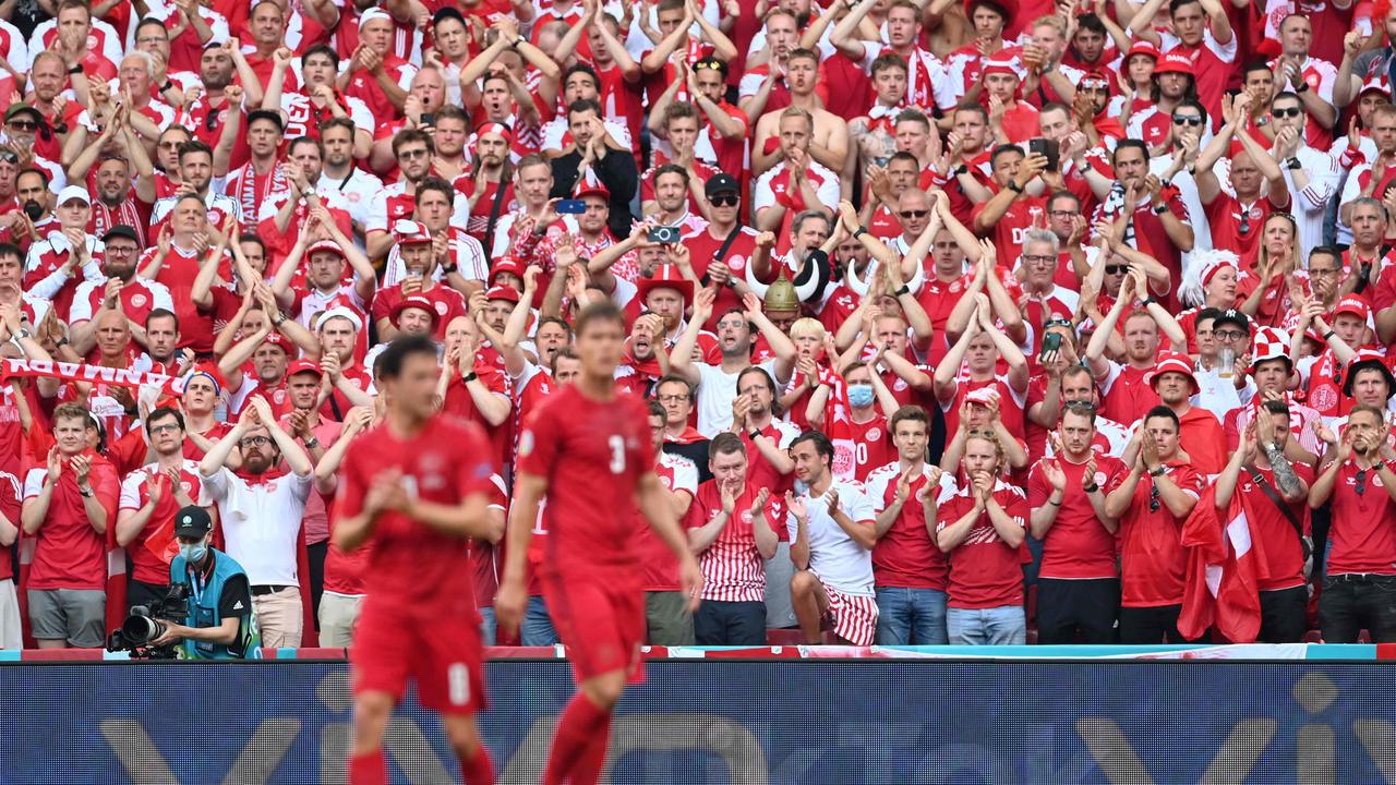 It was an emotional day as Denmark returned to action.