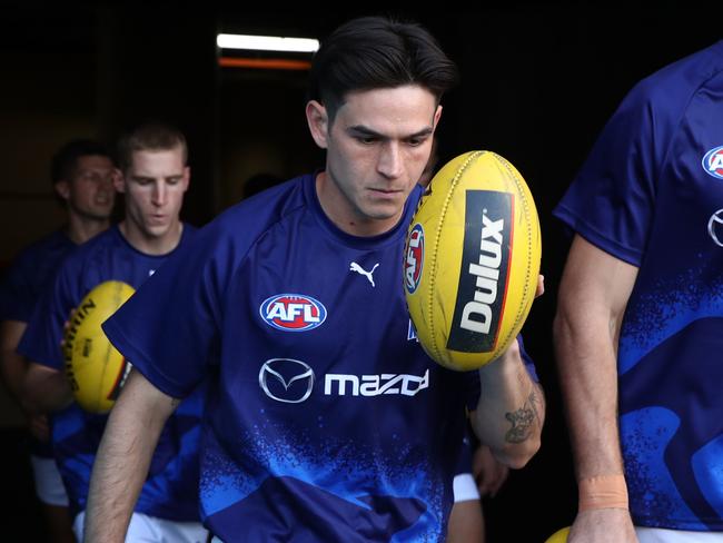 Zac Fisher had a debut to forget for North Melbourne.