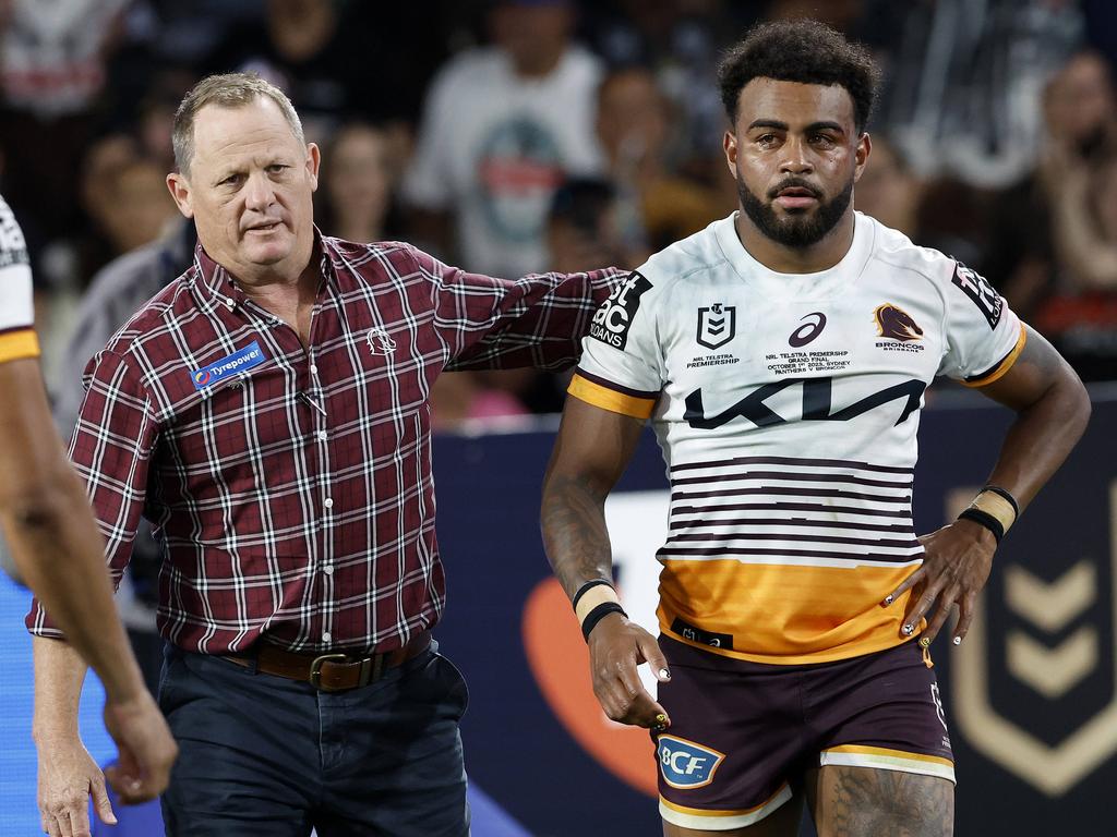 NRL 2023: Brisbane Broncos v Dolphins, Suncorp Stadium, Reece Walsh, Ezra  Mam, Kevin Walters, sold out, Battle of Brisbane, Adam Reynolds, Hamiso  Tabuai-Fidow