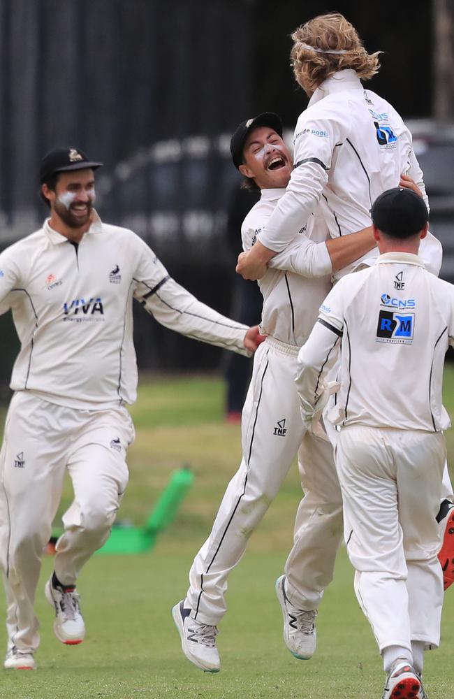 Celebrations kick off. Picture: Mark Wilson