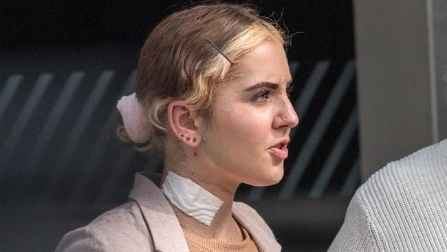 Alysha Mae Greathead faced Maroochydore District Court on Monday. Picture: Patrick Woods