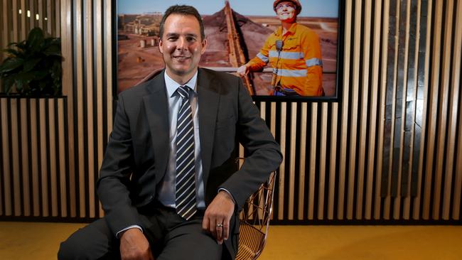 OZ Minerals chief executive Andrew Cole. Picture: Kelly Barnes