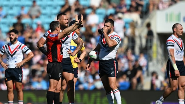 Jared Waerea-Hargreaves will return from his latest ban for a high shot against the Titans. Picture: NRL Photos