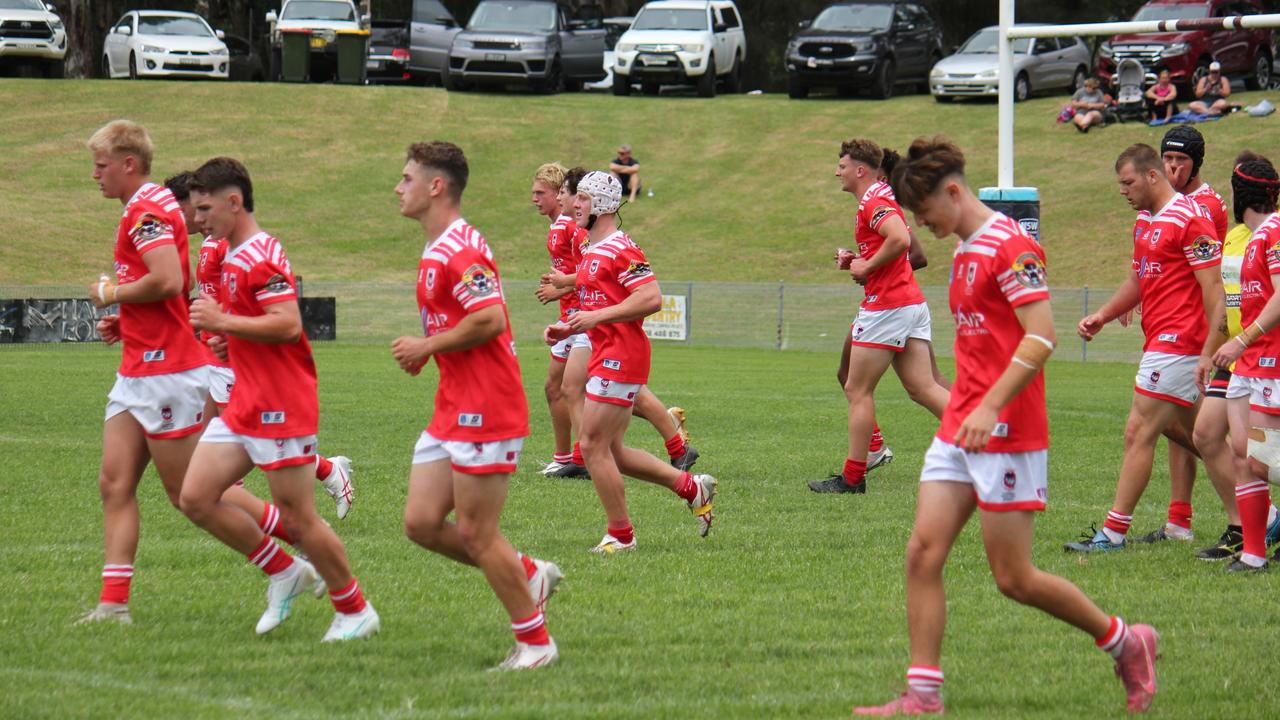 The Illawarra South Coast Dragons Laurie Daley Cup team. Picture: Kevin Merrigan
