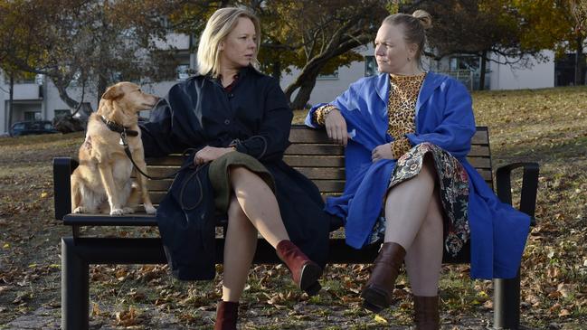 Alma Poysti and Nuppu Koivu in Fallen Leaves. Picture: Malla Hukkanen