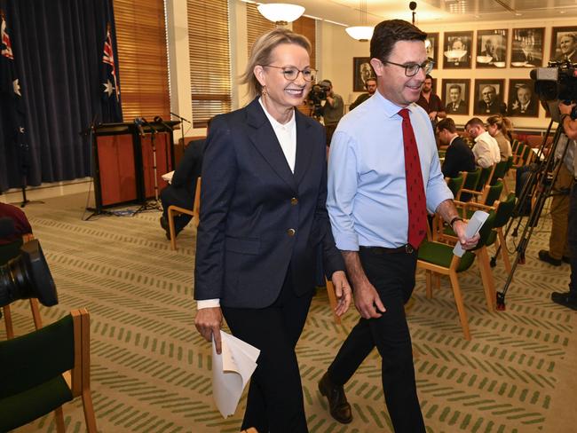 Sussan Ley elevated seven Liberals into her shadow cabinet this week. Picture: NewsWire / Martin Ollman