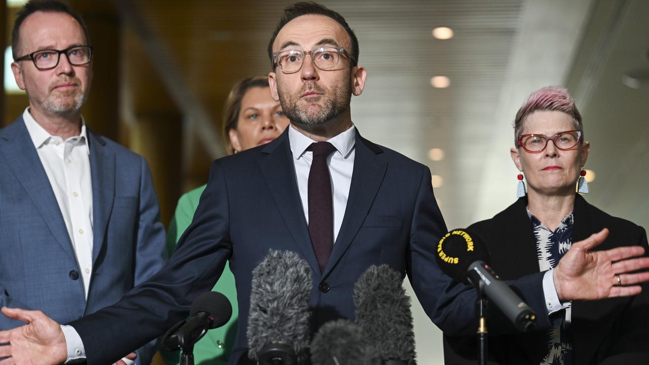 Greens leader Adam Bandt is threatening legal action against the Attorney-General. Picture: NCA NewsWire / Martin Ollman