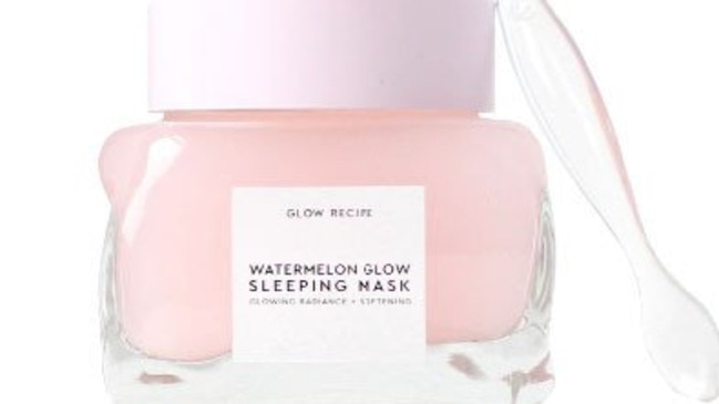 More than 5000 are on a waitlist for the Watermelon Glow Sleeping Mask by Korean skincare company Glow Recipe.