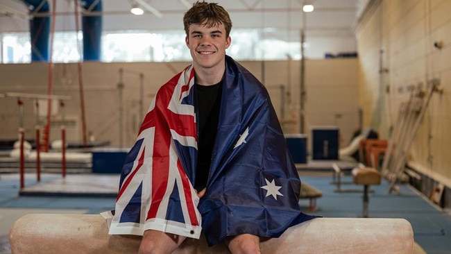 Star SA artistic gymnast Jesse Moore is set to be named among the Australian team for the Paris Olympics. Picture: Instagram