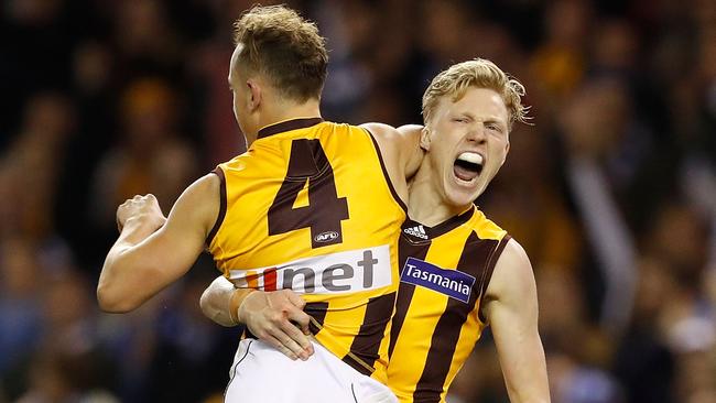 Hawthorn continues to defy the numbers in 2016. Photo: Adam Trafford/AFL Media/Getty Images
