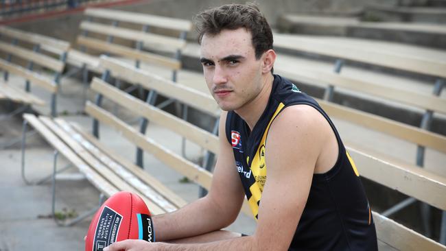 Will Luke Edwards end up at the Crows? Picture: Dean Martin