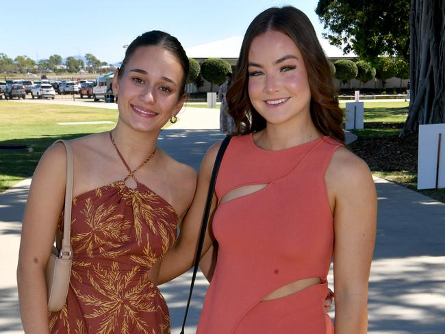 Paige Vickers and Hayley Buchanan. Picture: Evan Morgan