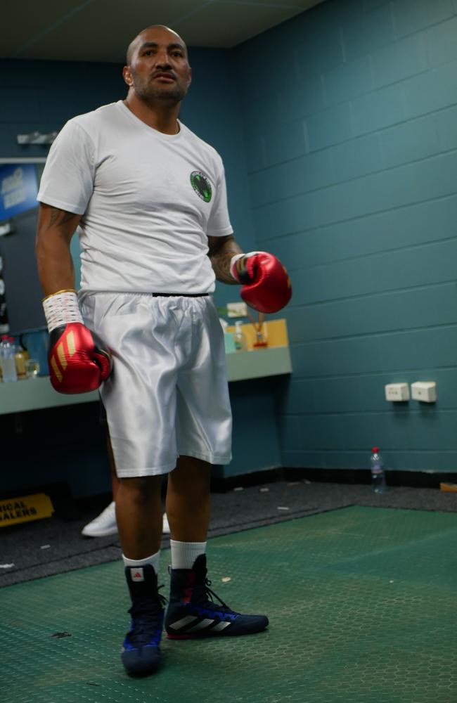 Frank Amato at the Battle of the Reef fight night at the Townsville Entertainment and Convention centre, October 7 2023. Picture: Blair Jackson.