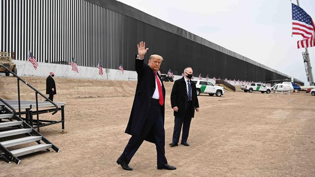 US President Donald Trump didn’t stop immigration, but he did slow it right down. Picture: AFP