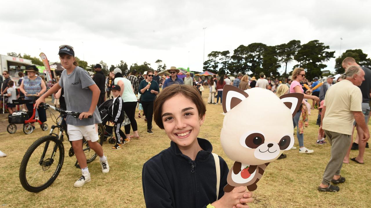 Jaydon Grima at the Bellarine Agriculture Show. Picture: David Smith