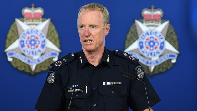 Victoria Police Deputy Commissioner Rick Nugent. Picture: James Ross