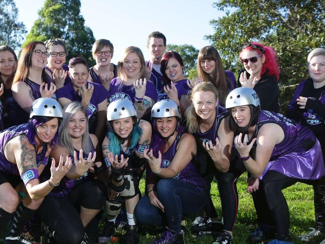 The South Side Roller Derby tournamentplayed at the Whitlam Centre Liverpool.