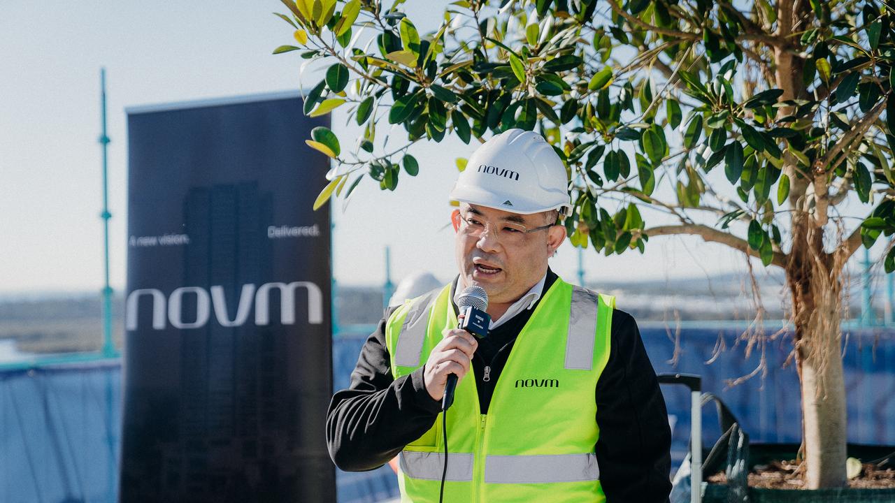 Novm chief executive Adrian Liaw, the developer at the centre of development, insists they are not to blame for the indefinite shutdown. Picture: RZ Media