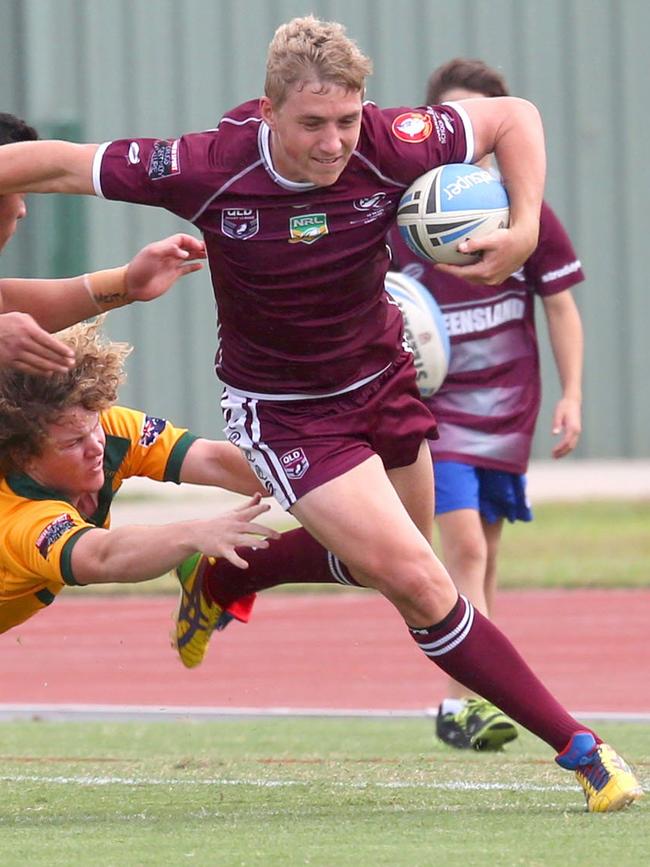 Regan Grieve in action for Queensland. Photo Contributed