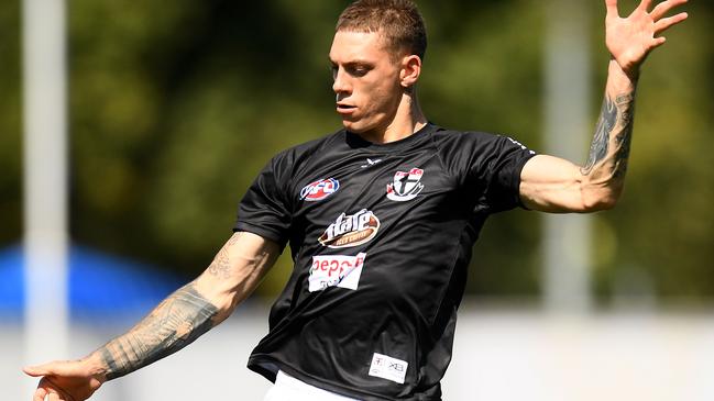 St Kilda’s mature-age recruit Matt Parker.