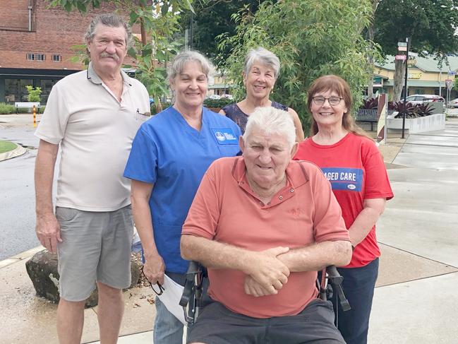 NURSES PROTEST: On Wednesday in Murwillumbah aged care supporters highlighted safe staffing needs.